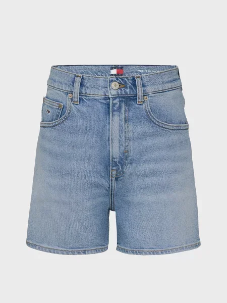 Короткие джинсовые шорты Tommy Jeans голубые