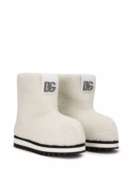 Bakancs Dolce & Gabbana autogrammal fehér