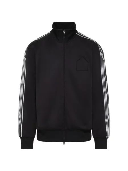 Hanorac Dover Street Market cu dungi streetstyle cu autograf negru
