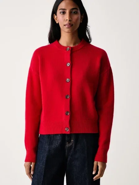 Barbour cardigan pentru femei din lână