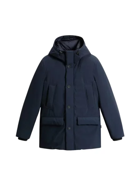 Parka Woolrich niebieska
