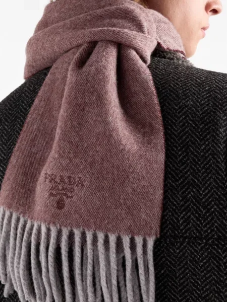 Fular Prada cu broderie
