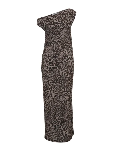 Guido Maria Kretschmer Rochie Edina maro / ciocolatiu negru