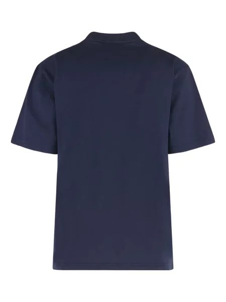 Tricou Autry cu broderie albastru