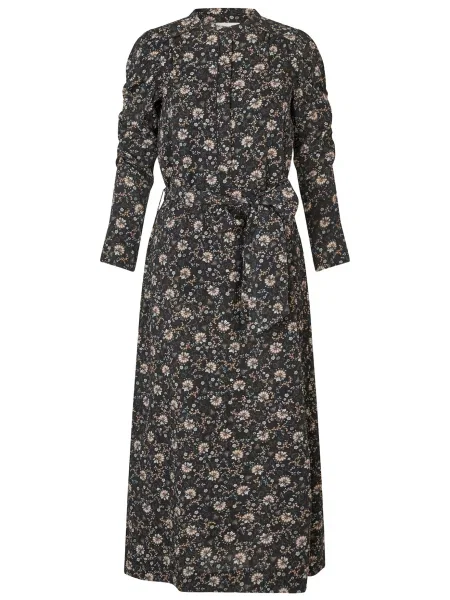 Dea Kudibal Rochie Yanna bej deschis / bleumarin alb