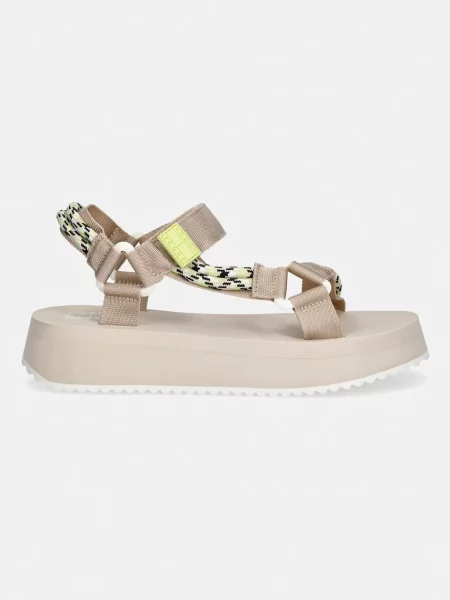 Tommy Jeans Sandali Tjw Eva Rope Sandal bež