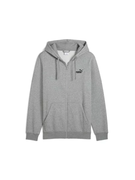 Rozpinana bluza z kapturem Essentials z logo No. 1