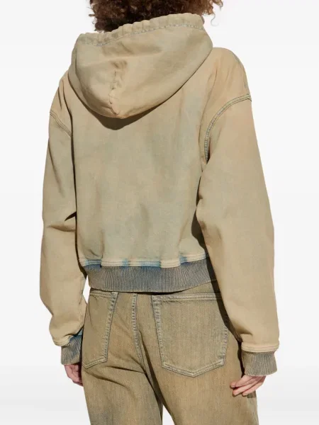 Hanorac cu glugă Diesel verde