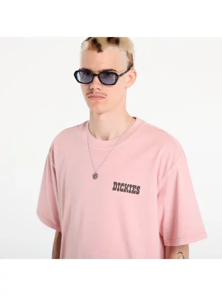 Majica Dickies s kratkimi rokavi roza