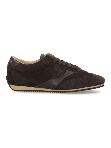 Buty do biegania Philippe Model skórzane do biegania brązowe