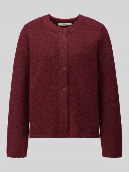 Kardigan rozpinany o kroju relaxed fit z mieszanka wełny model LULU' Selected
