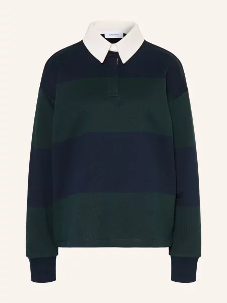 Darling Harbour Rugbyové Tričko navy / bottle green zelené