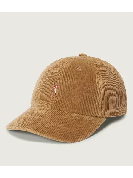 POLO RALPH LAUREN Baseball sapka | kordbársony bézs