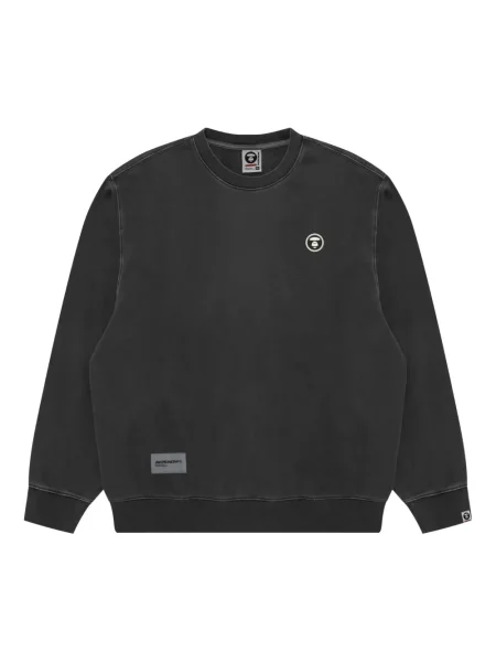 Hanorac crewneck Aape By A Bathing Ape negru