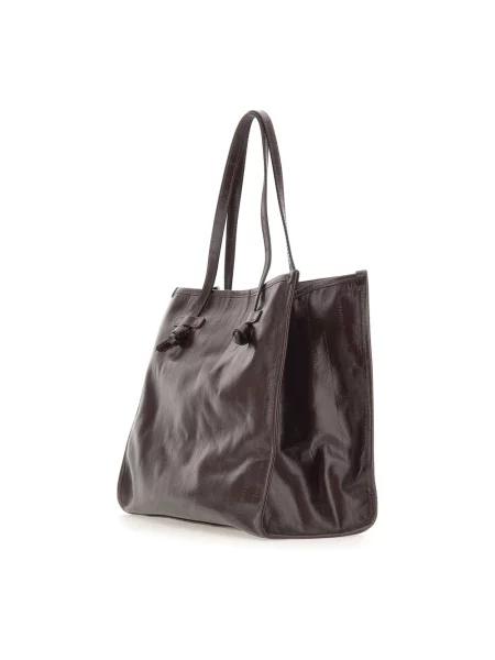 Shopperka Gianni Chiarini skórzana brązowa