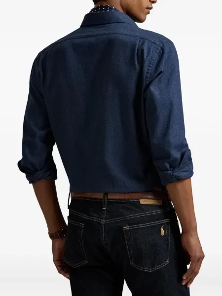 Șosete Polo Ralph Lauren cu 5 buzunare cu broderie tricotate albastru