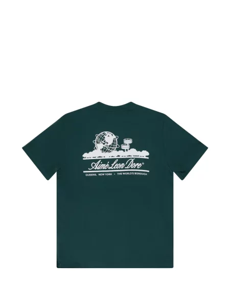 Tricou Aimé Leon Dore cu imagine verde