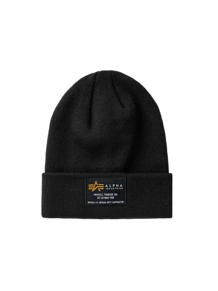 Alpha Industries Posádková čepice černá
