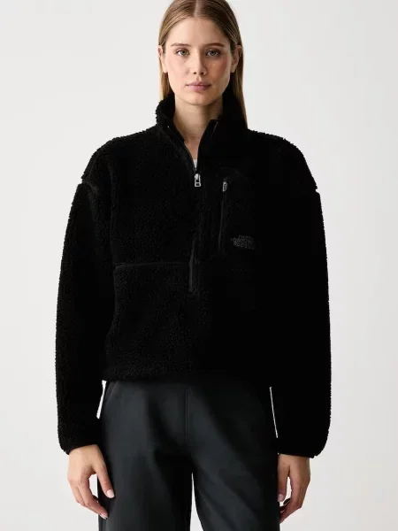 The North Face hanorac din polar pentru femei Extreme Pile negru