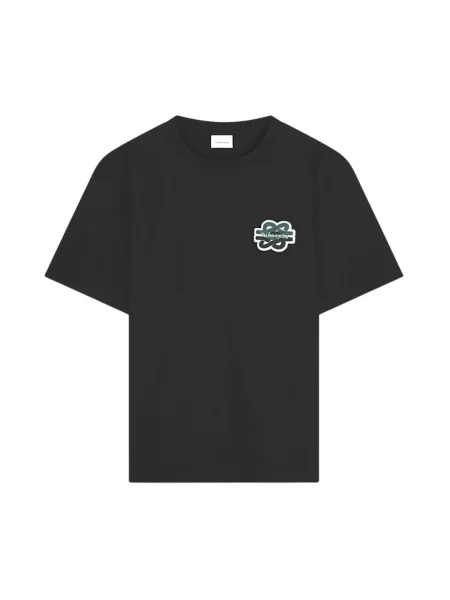 Filling Pieces t-shirt Gowtu z aplikacją czarny