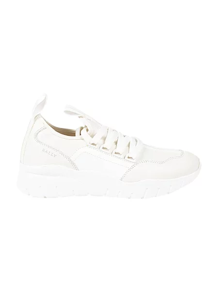 Sneakersy Bally wsuwane białe