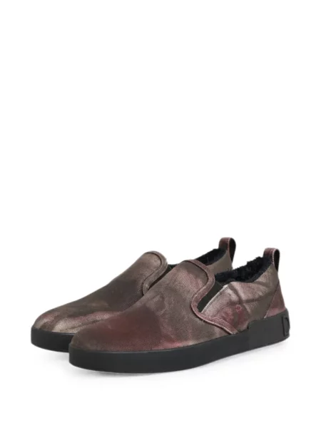 Slip-on маратонки Dolce & Gabbana с принт с абстрактен десен червено