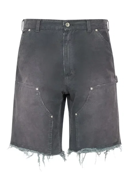 Džínové šortky Maison Margiela šedé