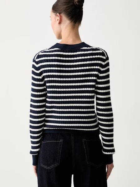 Tommy Hilfiger sweter granatowy