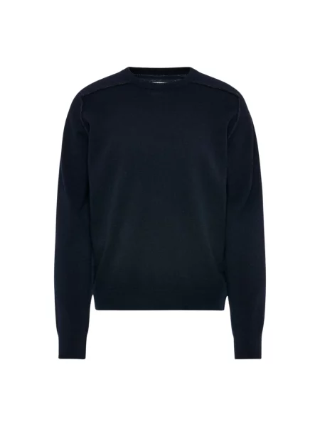 Sweter Maison Margiela wełniany niebieski
