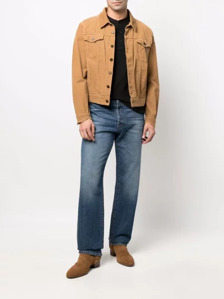 Trumpas marškinėliai Rag & Bone juoda