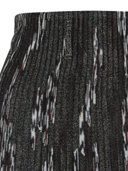 Fusta plisata Missoni plisată negru