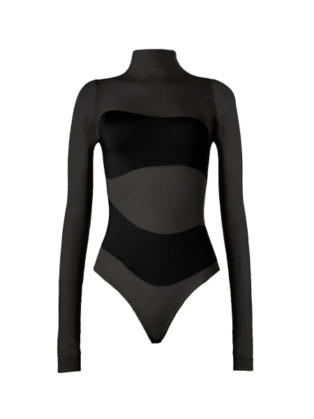 Wolford Stringové Body Shade černá