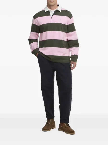 Tricou polo Barbour verde