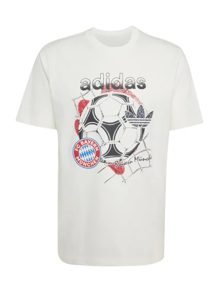 ADIDAS PERFORMANCE Tricou funcțional FC Bayern Muenchen Seasonal Graphic albastru / roșu / negru alb