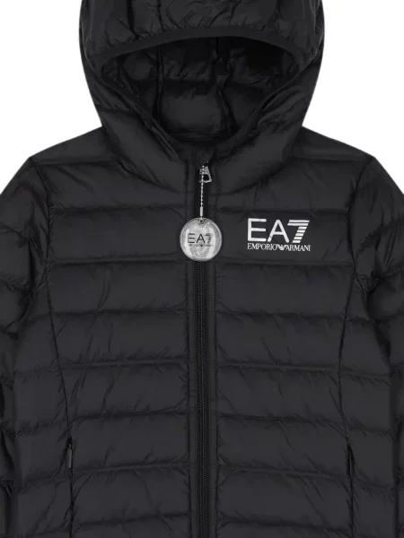 Kurtka dziecięca Ea7 Emporio Armani czarna