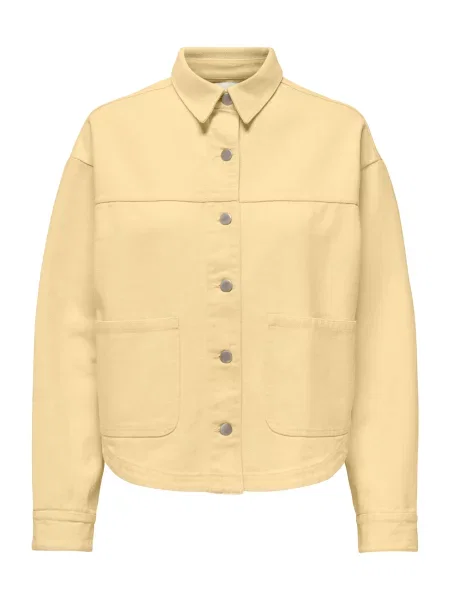 JDY Geacă de primăvară-toamnă JDYNOMA deschis galben