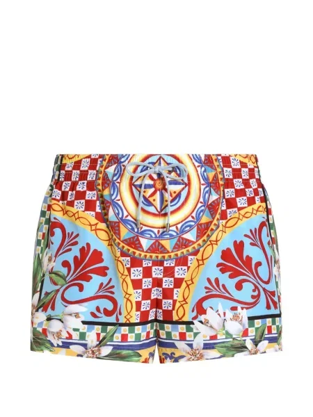 Slip de baie Dolce & Gabbana cu imagine albastru