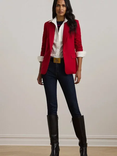 Lauren Ralph Lauren jeansy niebieski