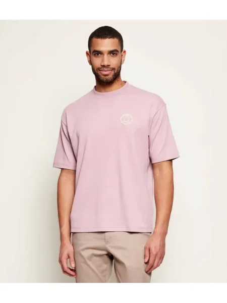 BOSS ORANGE Tricou Te_Varsity roz