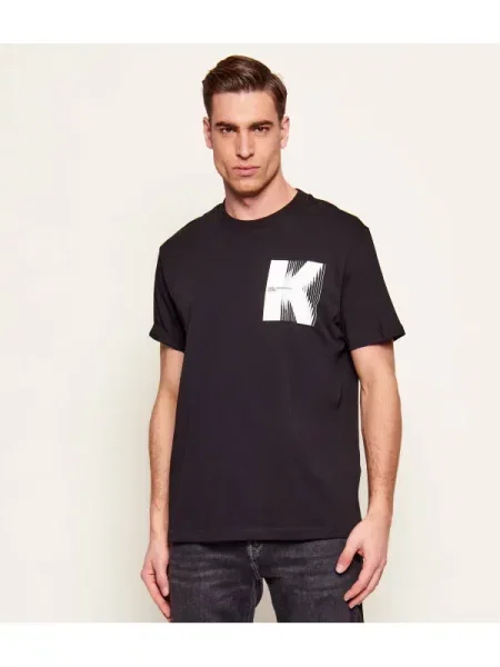 Karl Lagerfeld Jeans Tricou negru