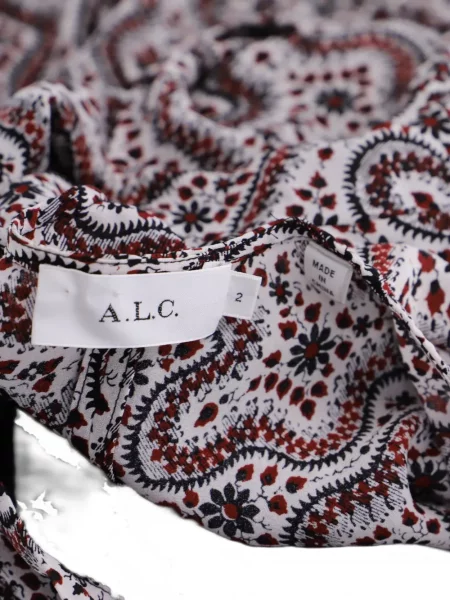 Rochie mini A.l.c. cu model paisley de costum