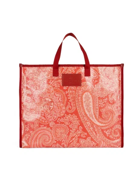Shopperka Etro pomarańczowa