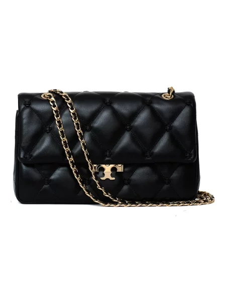Torebka Tory Burch skórzana czarna