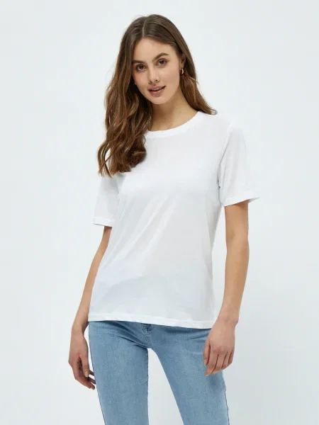 Minus Tricou Cathy' alb
