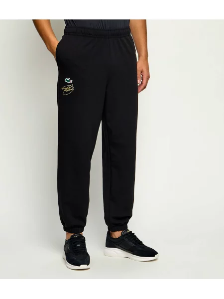 Lacoste Pantaloni de trening | Lacoste x Novak Djokovic negru