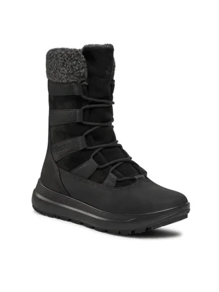 Bokacsizma ECCO Solice Waterproof Black fekete