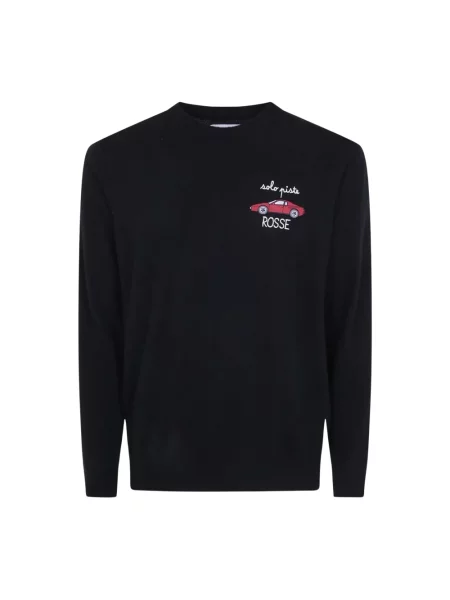 Sweter Mc2 Saint Barth wełniany czarny