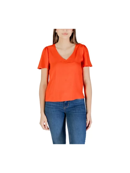 Bluzka Vero Moda czerwona