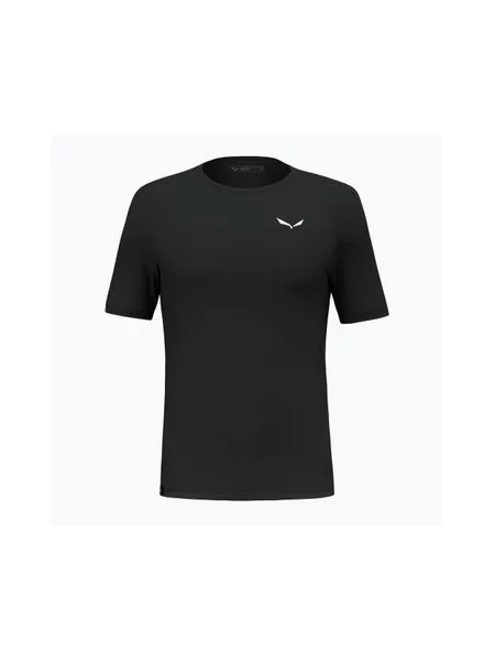 Футболка Salewa Puez Sporty Dry black out чорна