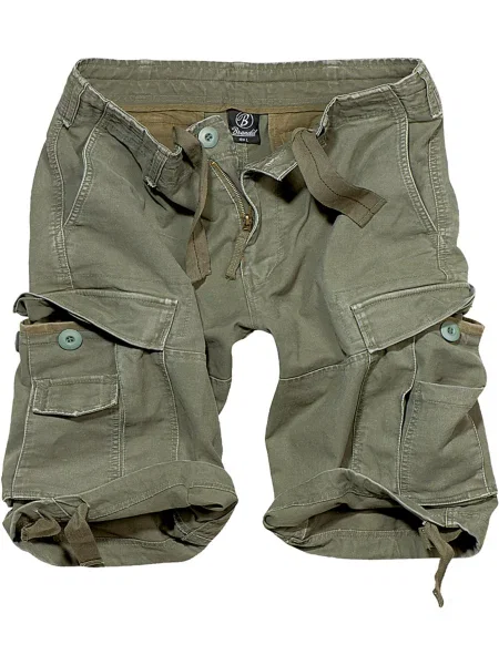 Pantaloni scurți cargo Brandit retro gri